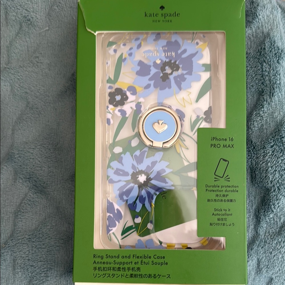 Kate Spade Floral iPhone 16 Pro Max Case
